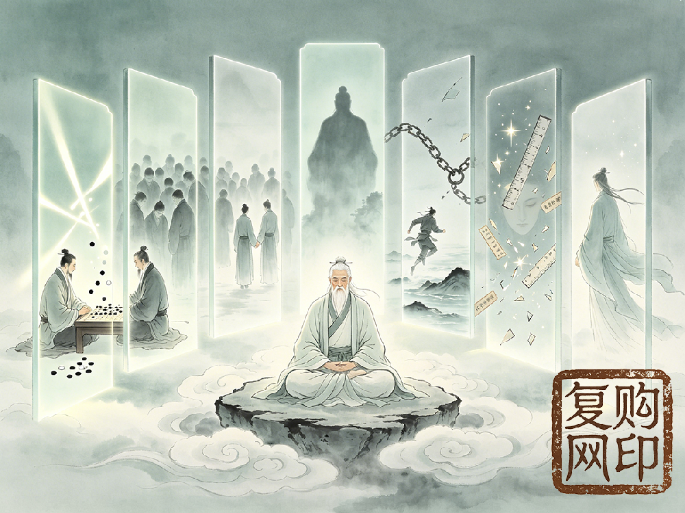 你所有的痛苦，都源于这七种“相”：是非、群体、关系、时空、标签、标准、我执